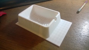 3D vacuum form model 