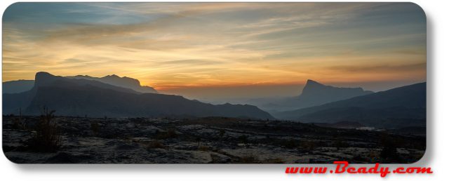OMAN amazing sunsets