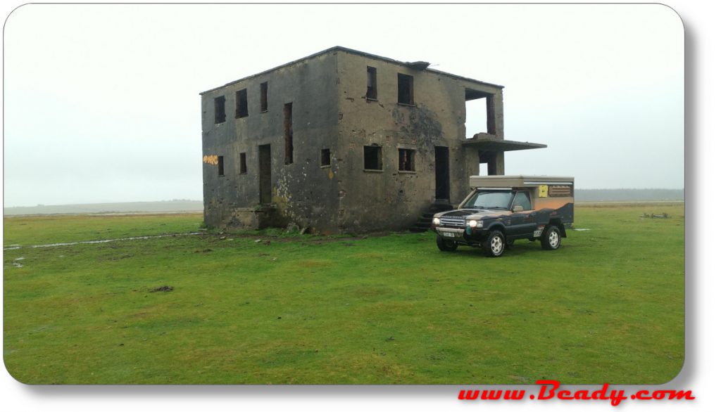 WW2 air traffic controll tower left to the weather we found it