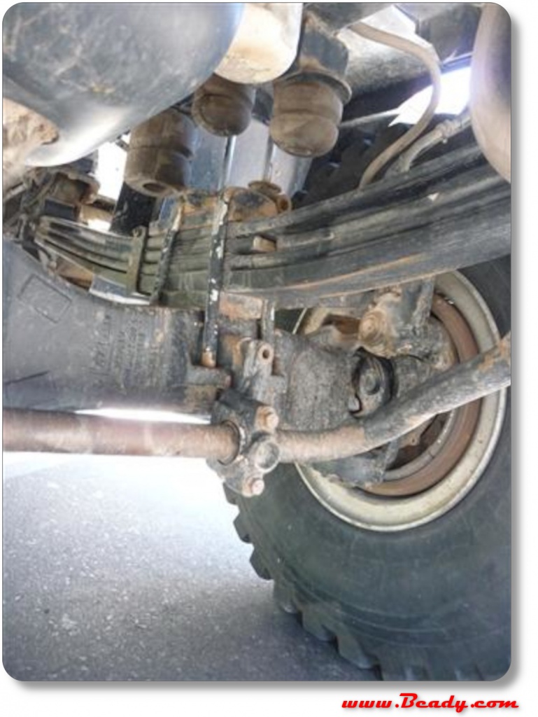 broken suspension on overland dakar truck problems