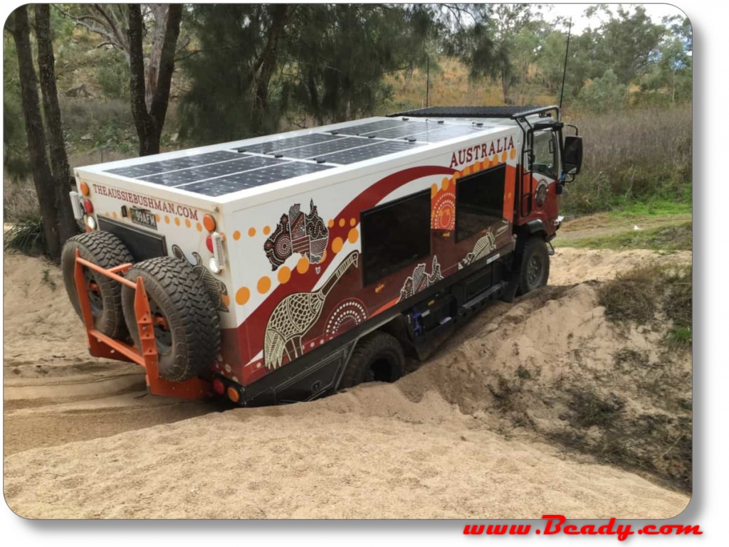 overland truck grounding out