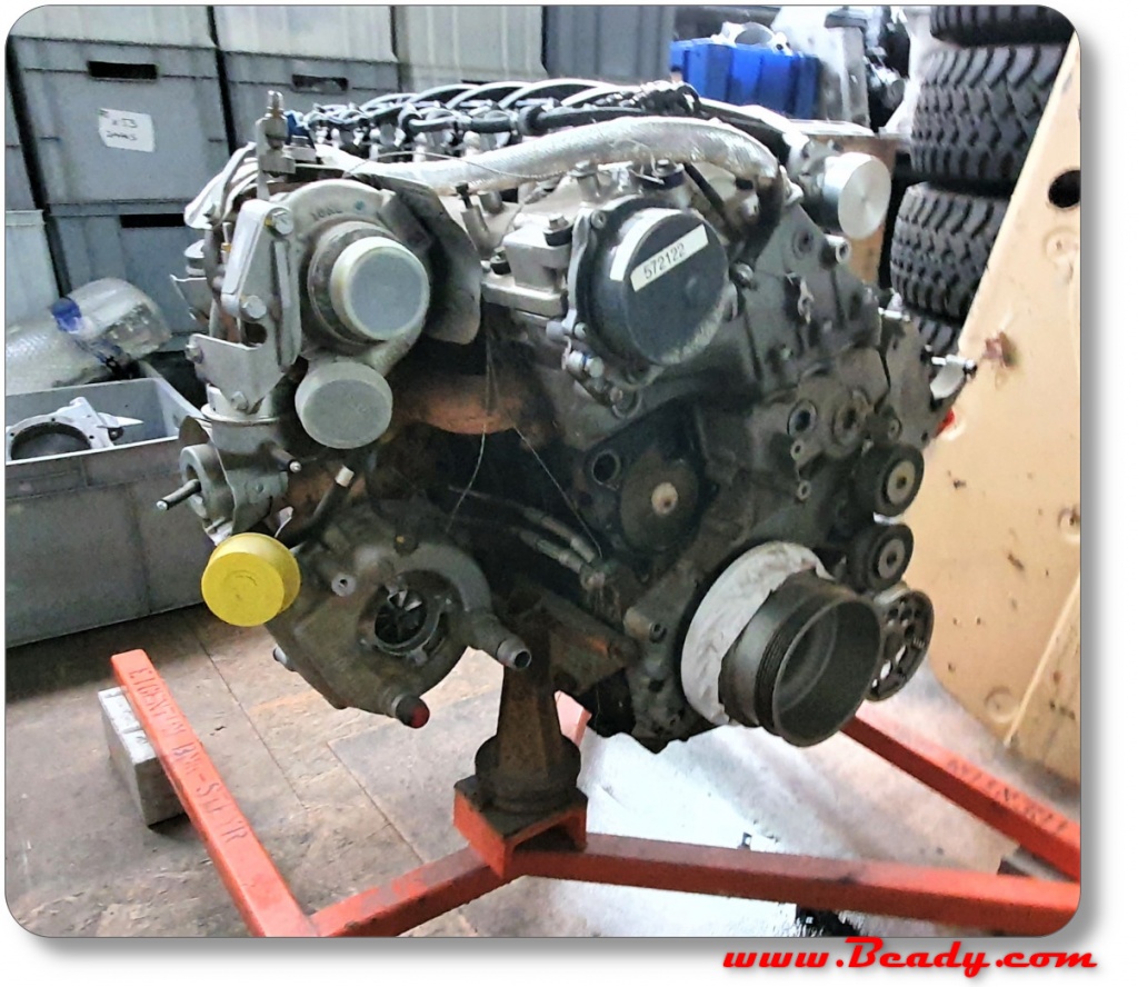 BMW diesel race engine from the steyr factory, Dakar, range rover campervan