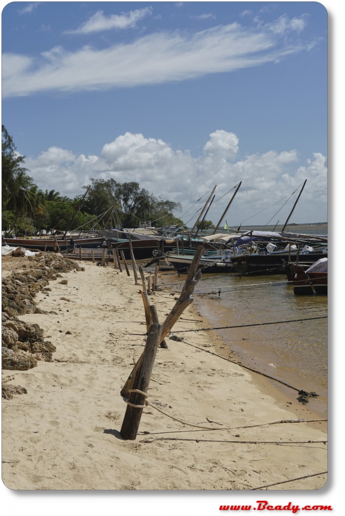 the main street in Sheel lamu