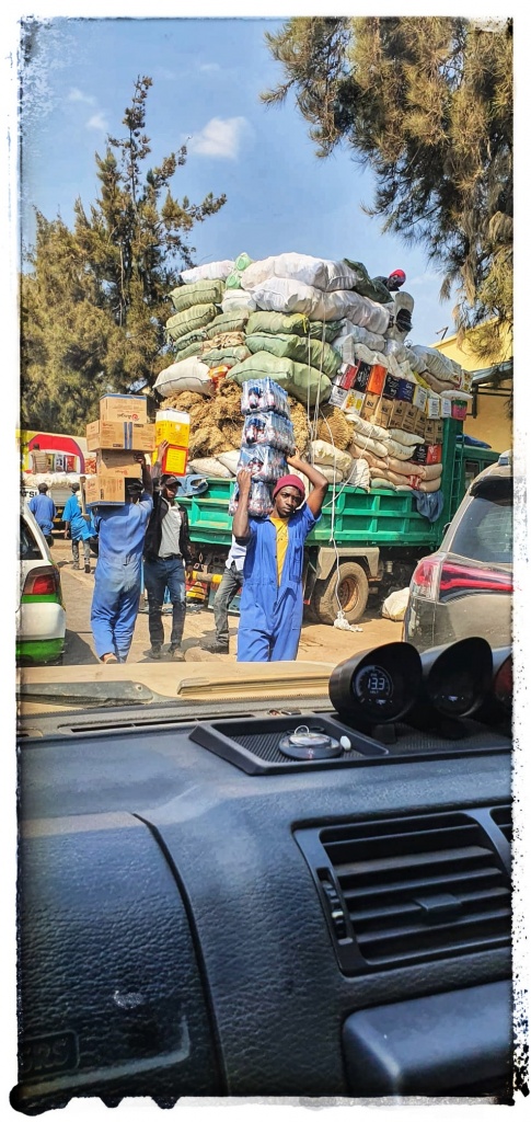 overloaded truck in africa