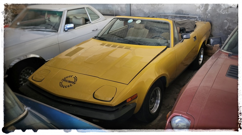 TR7 DHC RHD rust free yellow