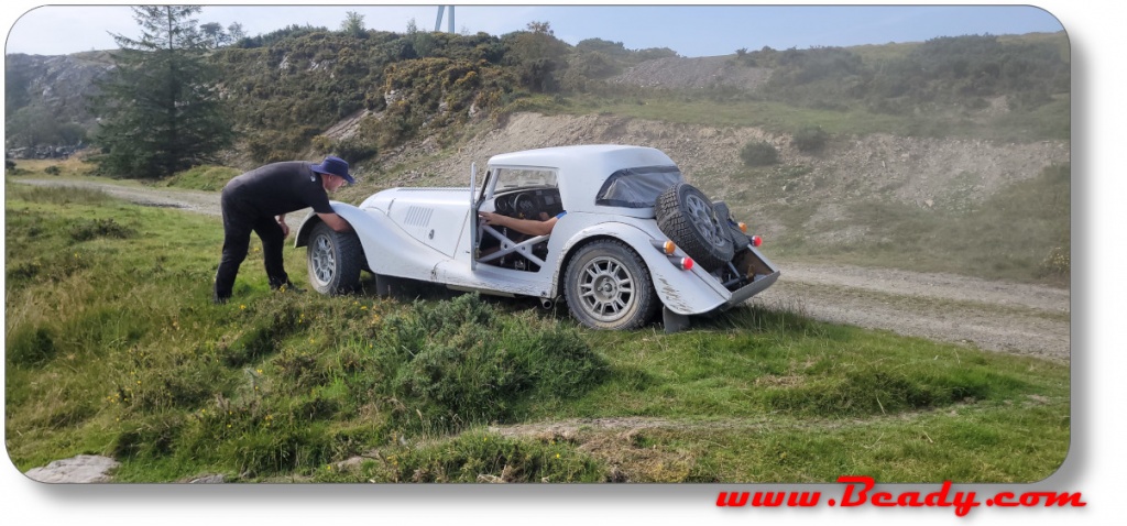 Morgan cars Plus 8 rally car 1980 monte Carlo replica