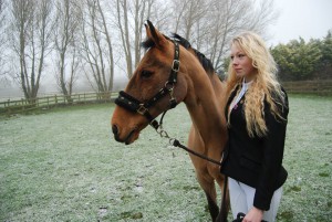 Chloe and Tioren in January photo shoot