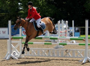 Tioren and Chloe Jones on route to winning there final class together to date in the 1.10 open back in June.