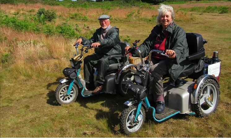 The Ramblers society actively promote off-road vehicles on footpaths.