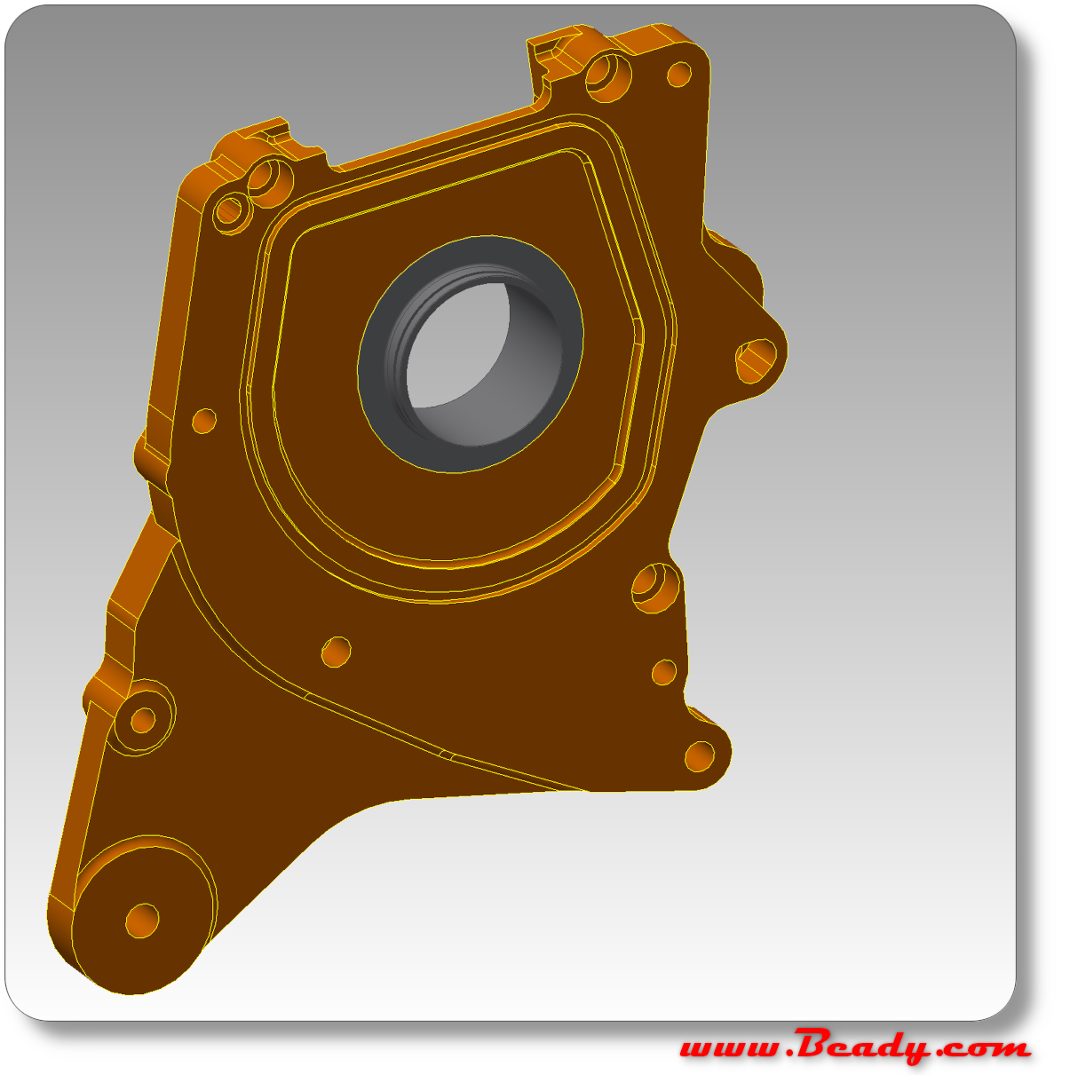 GS6X37 or GS6X53 ZF gearbox BMW TO land rover LT230 ADAPTER PLATE