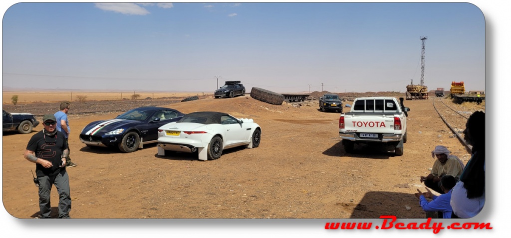 loading the cars in zouerat