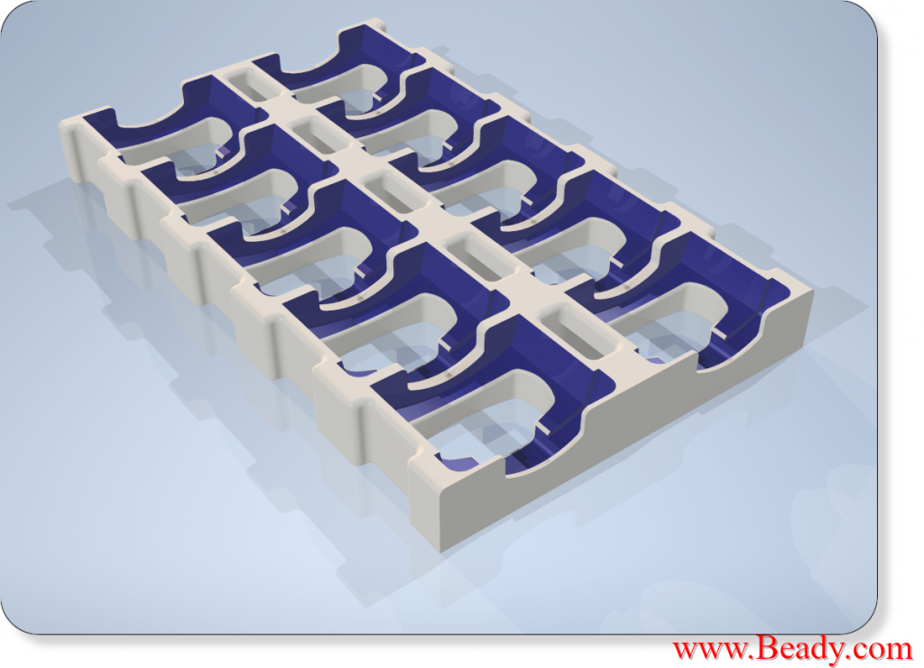 Compact expedition spice storage rack for van life, 4x4 touring and overlanding setups featuring 10 Sistema 62ml spice pots securely mounted in a Eurobox drawer