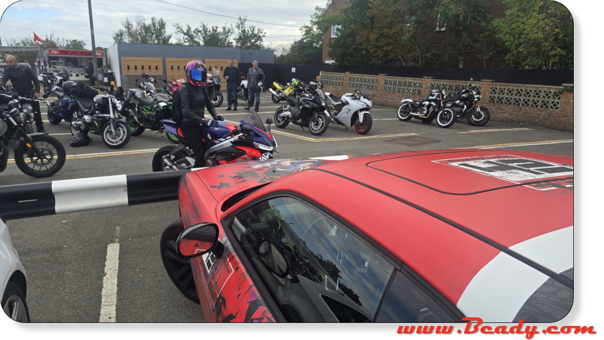 Super Sausage cafe on the A5 a big bikers ride out place